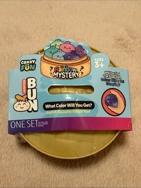Viral Rainbow Mystery Squishy Bun Dumpling